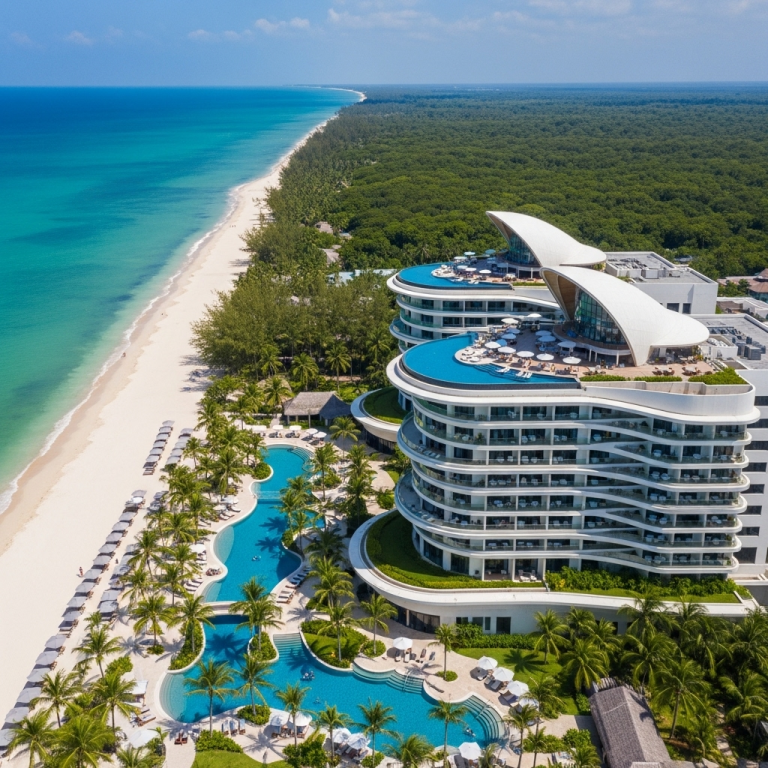 Pushpo Green View Resort Premium Pool Luxury View